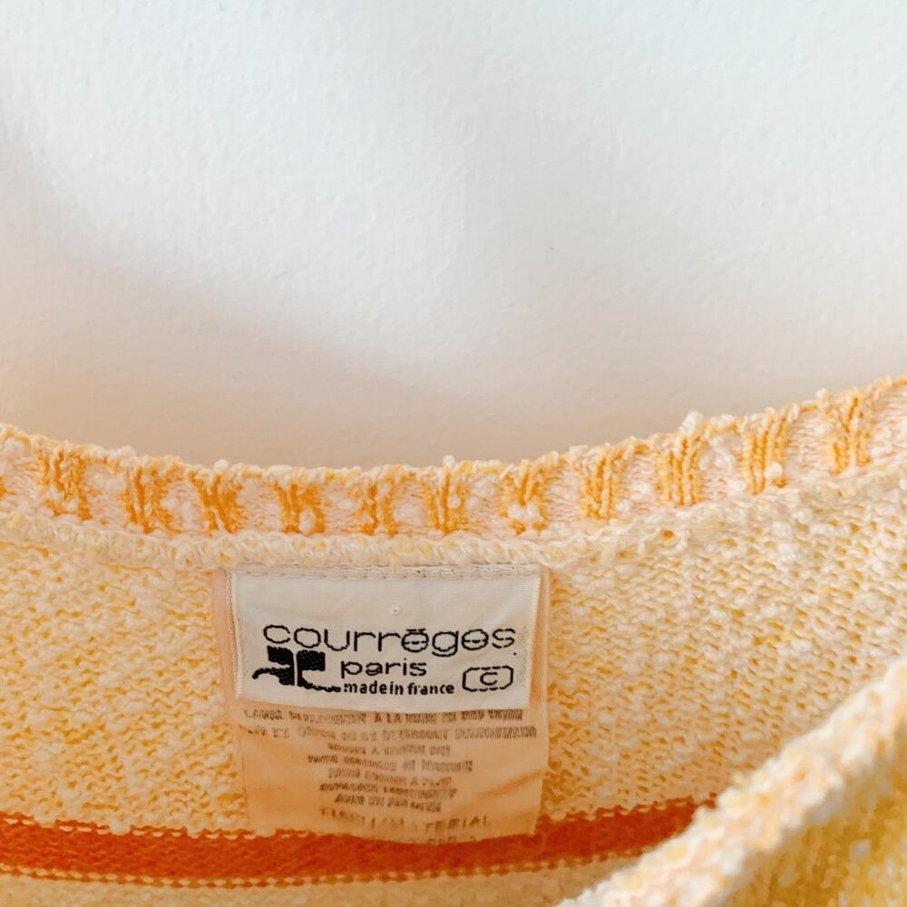 Courrèges Knit Tank Top Size S - Picture 3 of 3